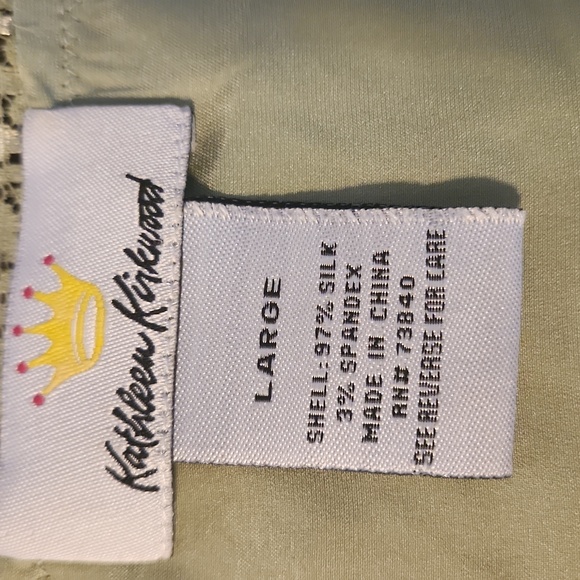 Kathleen Kirkwood Silk Lace Trim Camisole - Soft Green - Picture 2 of 5